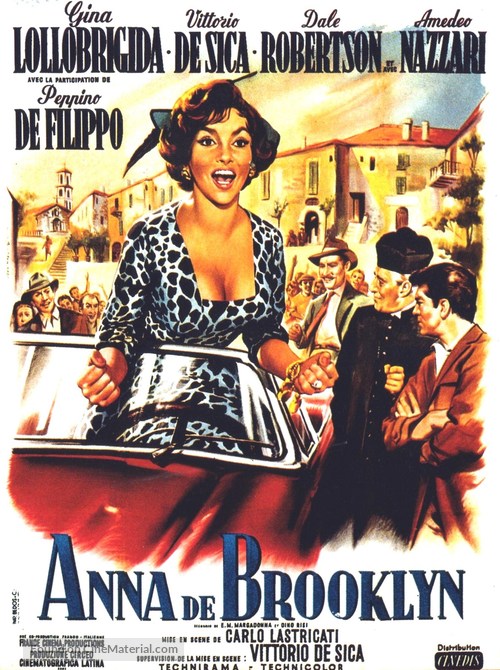 Anna di Brooklyn - French Movie Poster