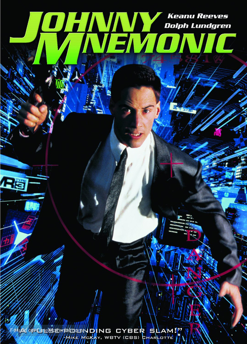 Johnny Mnemonic - DVD movie cover