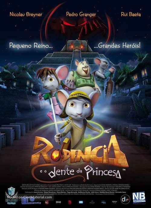 Rodencia y el Diente de la Princesa - Portuguese Movie Poster