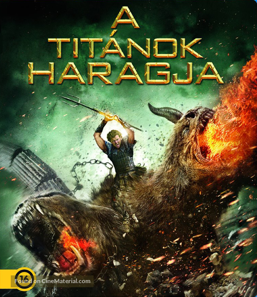 Wrath of the Titans - Hungarian Blu-Ray movie cover