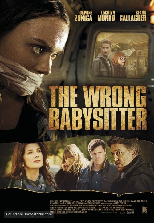 The Wrong Babysitter - Canadian Movie Poster