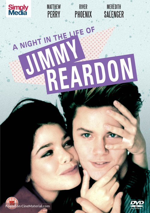 A Night in the Life of Jimmy Reardon - British DVD movie cover