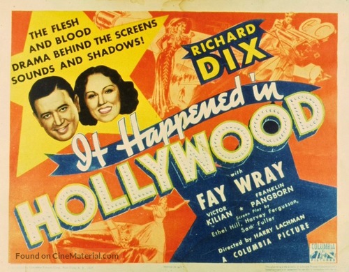 It Happened in Hollywood - Movie Poster