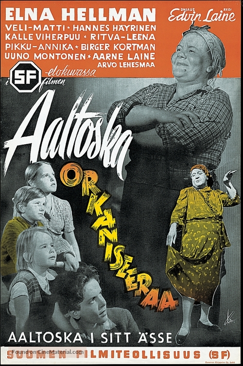 Aaltoska orkaniseeraa - Finnish Movie Poster