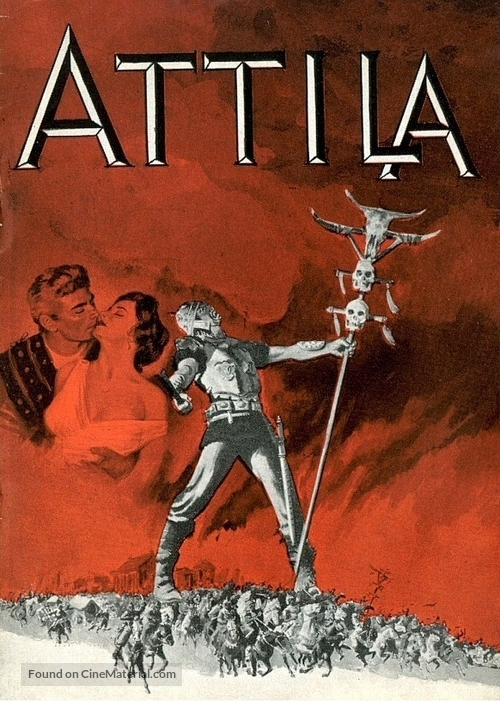 Sign of the Pagan - Danish Movie Poster