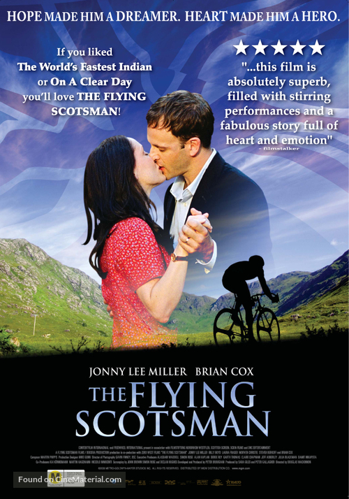 The Flying Scotsman - New Zealand Movie Poster