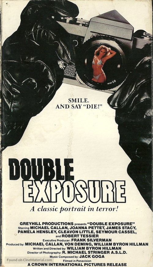 Double Exposure - VHS movie cover