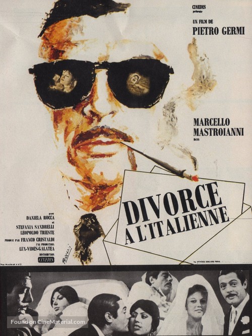Divorzio all&#039;italiana - French Movie Poster