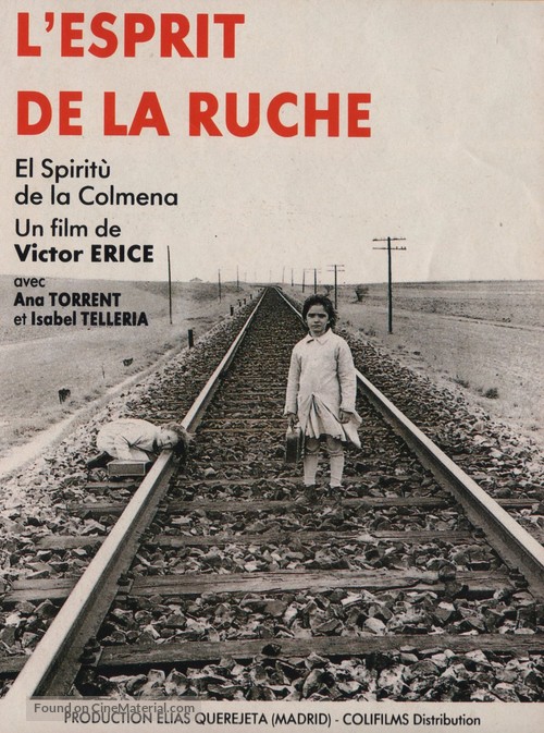 El esp&iacute;ritu de la colmena - French Movie Poster