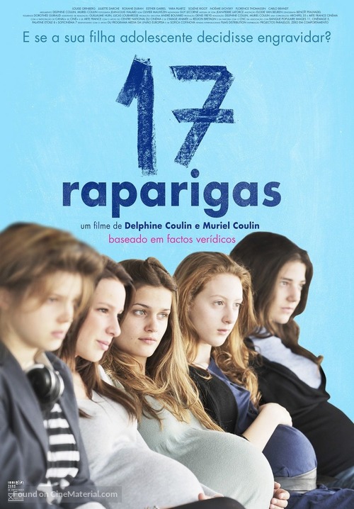 17 filles - Portuguese Movie Poster