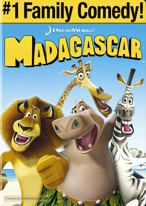 Madagascar - DVD movie cover