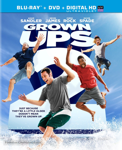 Grown Ups 2 - Blu-Ray movie cover