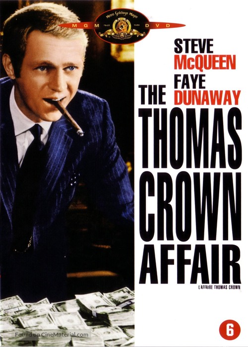 The Thomas Crown Affair - Dutch DVD movie cover