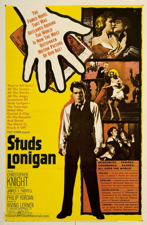 Studs Lonigan - Movie Poster
