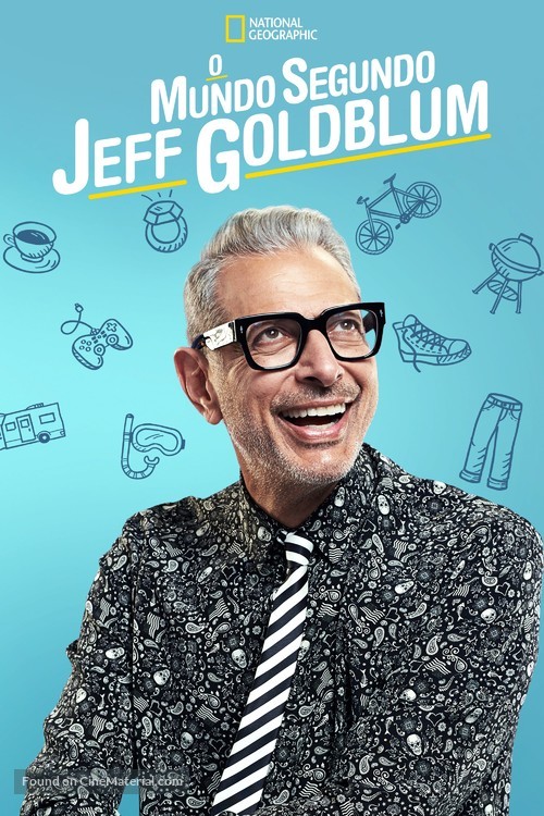 &quot;The World According to Jeff Goldblum&quot; - Portuguese Movie Cover