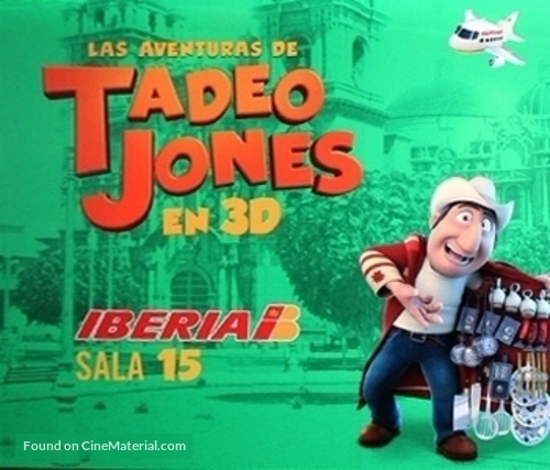 Las aventuras de Tadeo Jones - Spanish poster