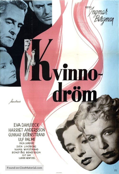 Kvinnodr&ouml;m - Swedish Movie Poster