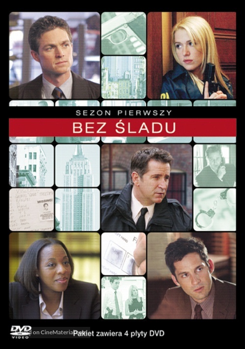 &quot;Without a Trace&quot; - Polish DVD movie cover