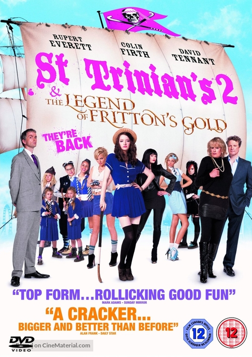 St Trinian&#039;s 2: The Legend of Fritton&#039;s Gold - British DVD movie cover