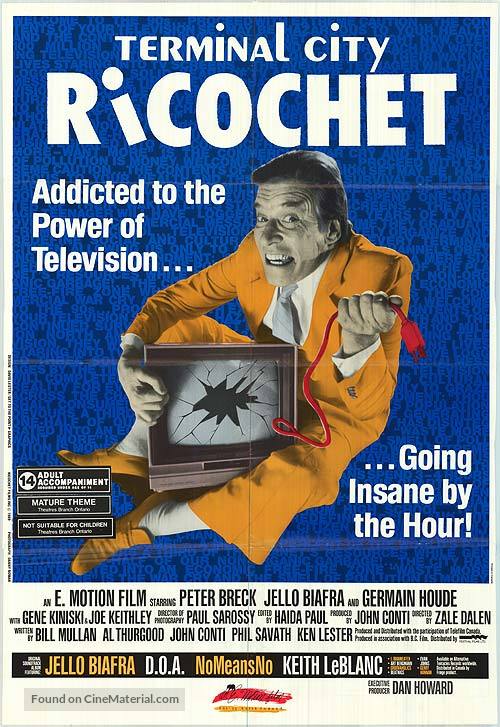 Terminal City Ricochet - Canadian Movie Poster