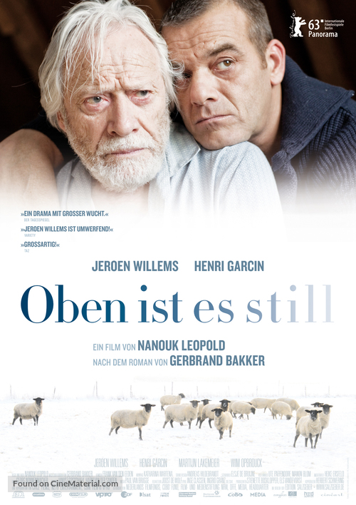 Boven is het stil - German Movie Poster