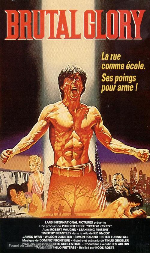 Brutal Glory - French VHS movie cover