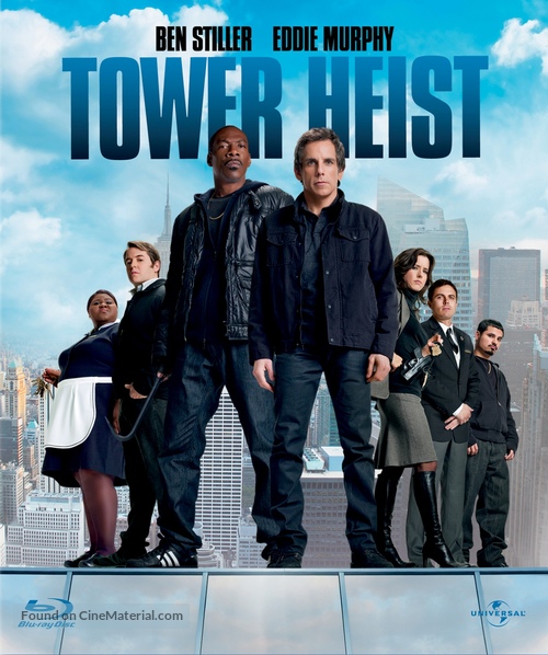 Tower Heist - Blu-Ray movie cover
