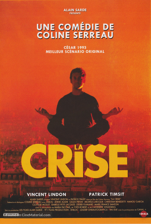 Crise, La - French DVD movie cover
