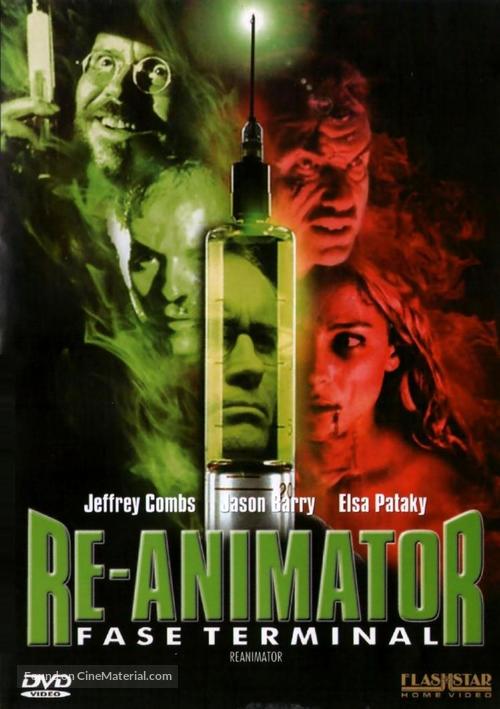 Beyond Re-Animator - Brazilian Movie Cover