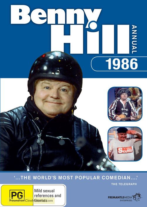 &quot;The Benny Hill Show&quot; - Australian DVD movie cover