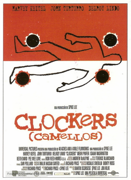 Clockers - Spanish Movie Poster