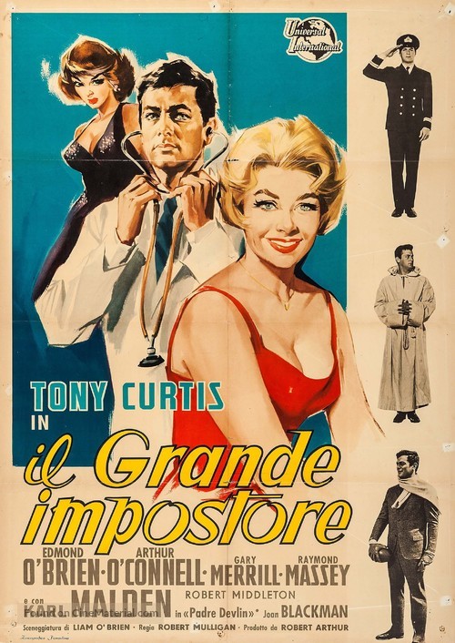 The Great Impostor - Italian Movie Poster
