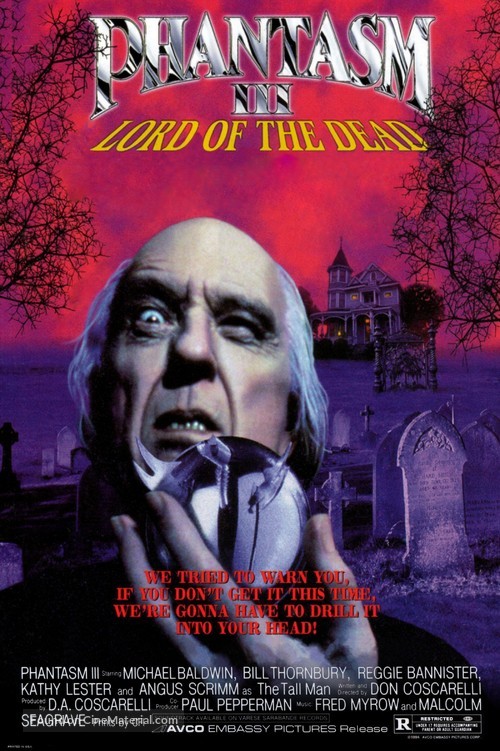 Phantasm III: Lord of the Dead - Movie Poster