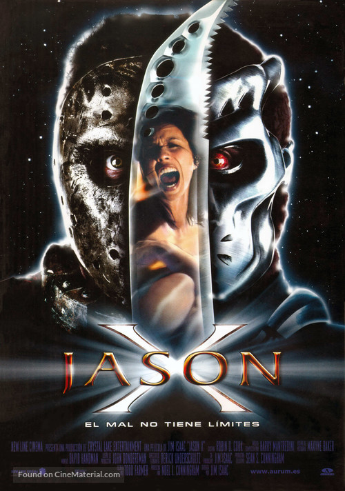 Jason X - Spanish Movie Poster