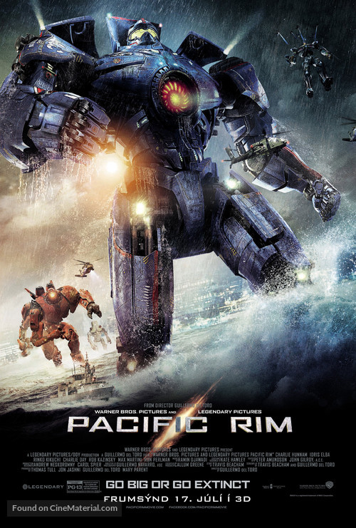 Pacific Rim - Icelandic Movie Poster