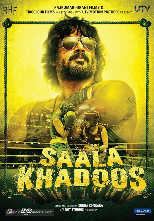 Saala Khadoos - Indian DVD movie cover