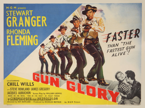 Gun Glory - British Movie Poster