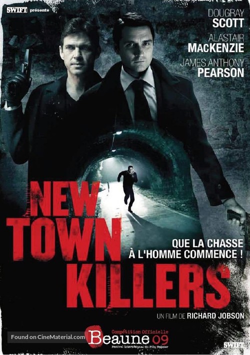 New Town Killers - French DVD movie cover