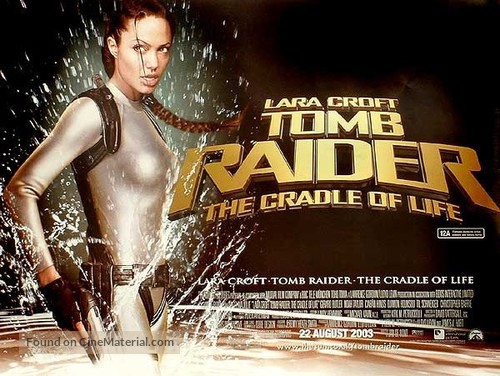 Lara Croft Tomb Raider: The Cradle of Life - British Movie Poster