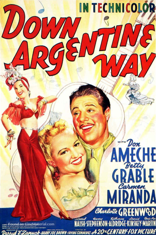 Down Argentine Way - Movie Poster