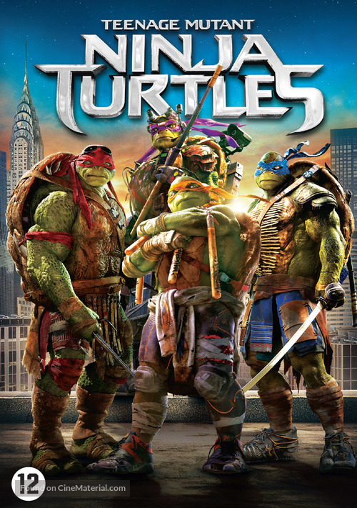 Teenage Mutant Ninja Turtles - Dutch DVD movie cover