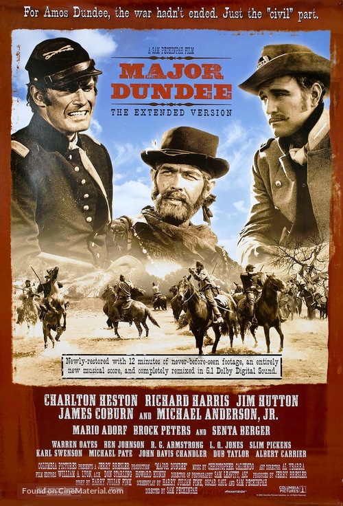 Major Dundee - Movie Poster