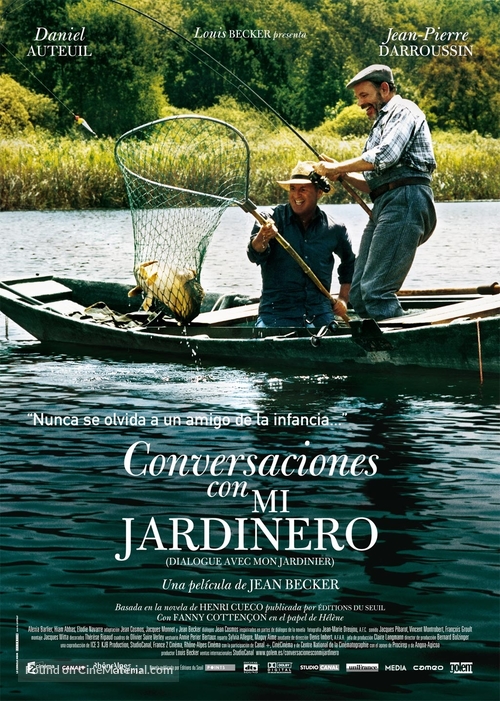 Dialogue avec mon jardinier - Spanish Movie Poster