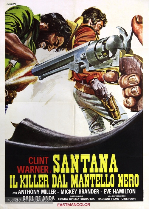 El hombre de negro - Italian Movie Poster