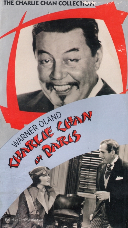 Charlie Chan in Paris - VHS movie cover