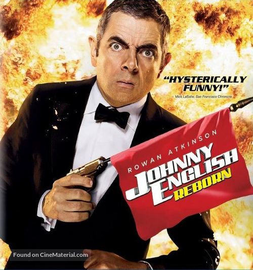 Johnny English Reborn - Blu-Ray movie cover