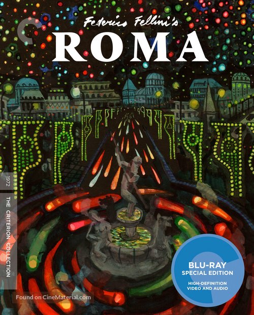 Roma - Blu-Ray movie cover