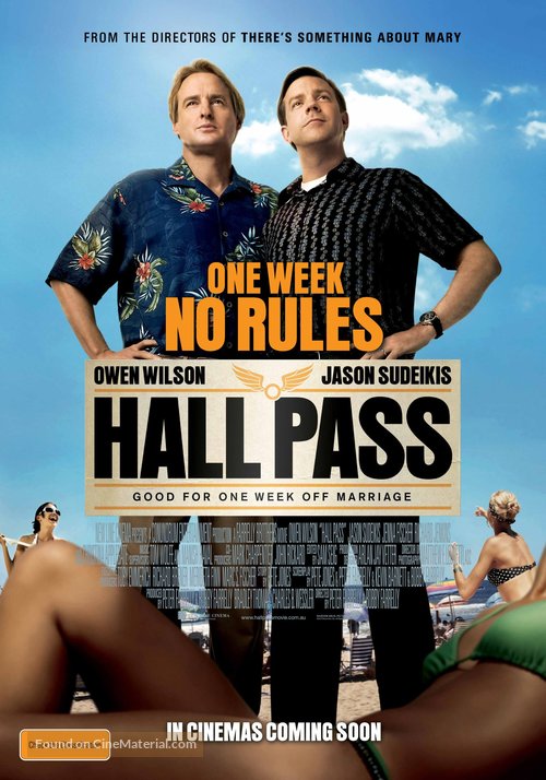 Hall Pass - Australian Movie Poster