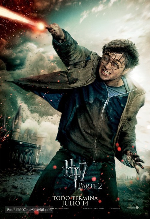 Harry Potter and the Deathly Hallows - Part 2 - Argentinian Movie Poster