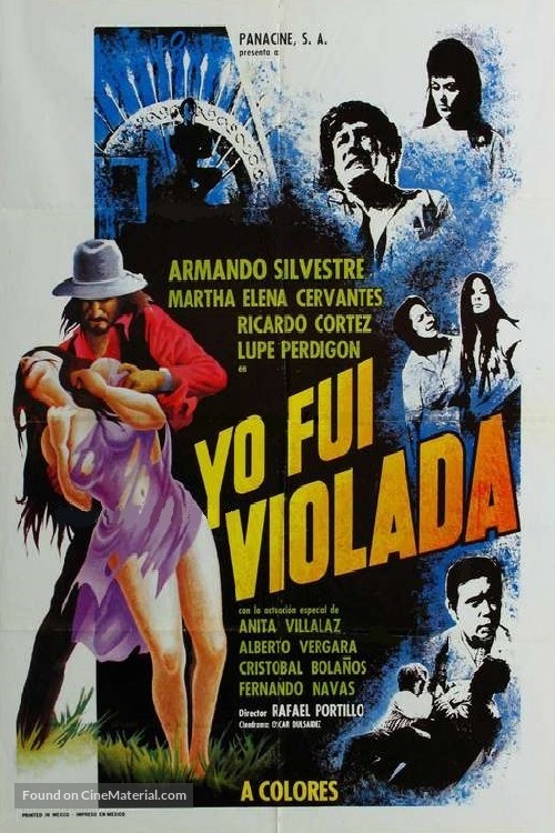 Yo fui violada - Panamanian Movie Poster